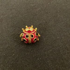 Lady Bug Brooch Pin